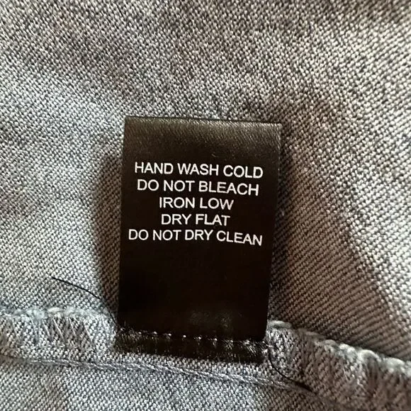 Iris Denim Dress Sexy Short Stretchy Sleeveless Front Zipper Club Party - Picture 14 of 14